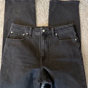 Madewell 90s curvy straight leg denim